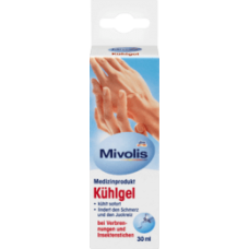 Охлаждающий гель от ожогов и укусов насекомых Mivolis Kühlgel, 30 ml